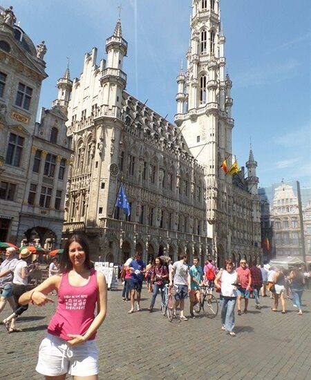 En la Grand Place de Bruselas