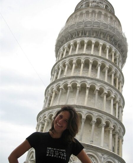 En la Torre de Pisa